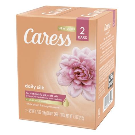 Caress Beauty Bar Soap Daily Silk 4 Oz Instacart