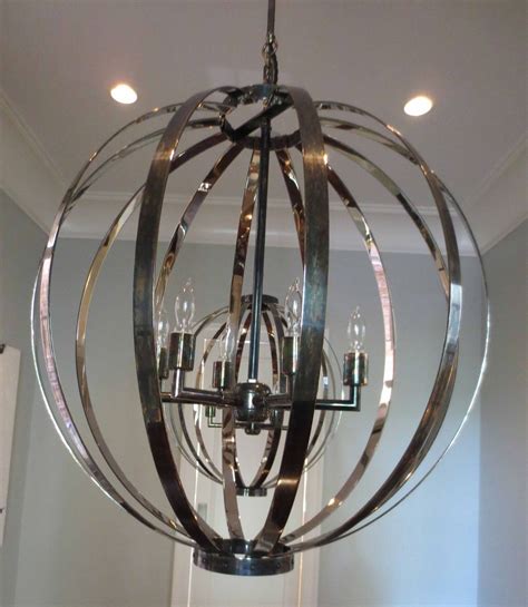Get the best deal for crystorama nickel chandeliers & ceiling fixtures from the largest online selection at ebay.com. Custom Lighting - Modern Polished Nickel Chandelier by ...