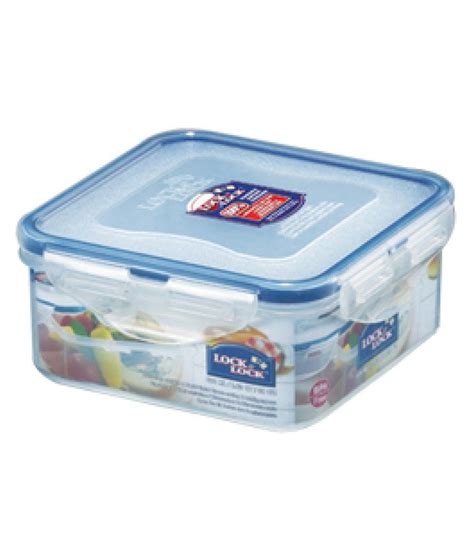 Lock And Lock Polyproplene Food Container Set Of 1 600 Ml Buy Online At