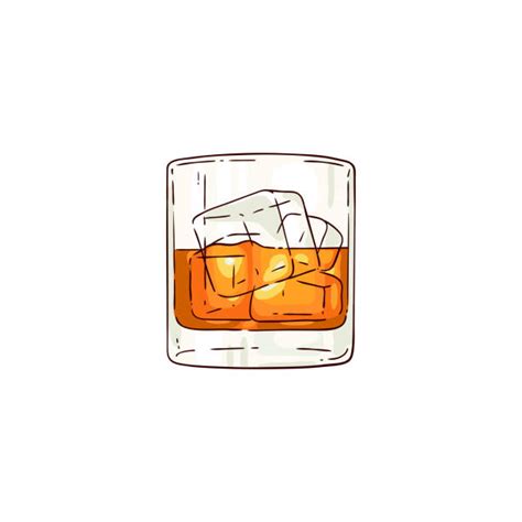 Whiskey Rocks Glass Illustrations Royalty Free Vector Graphics And Clip Art Istock