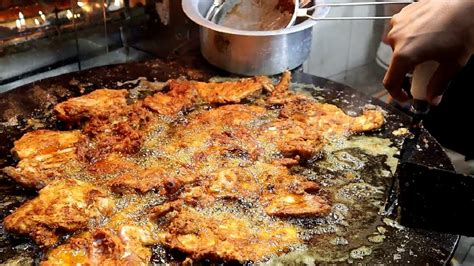 Bengali Street Food Dhaka Roti Chicken Chap Fry Tk 100 Cheap And Tasty