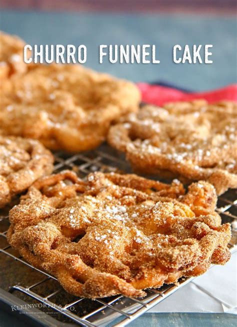 Easy Churro Funnel Cake Is The Perfect Blend Of Carnival And Theme Park