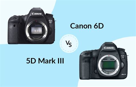 Canon 6d Vs Canon 5d Mark Iii Camera Comparison