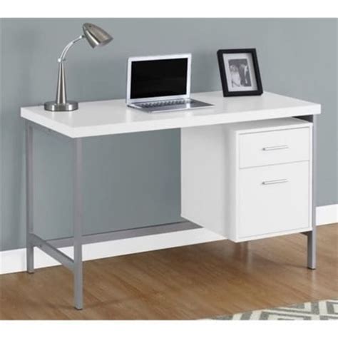 Atlin Designs 48 Metal Home Office Desk In White 1 Kroger