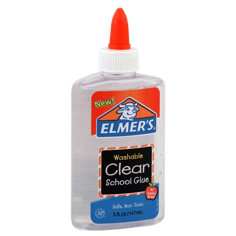 Elmers E305 School Glue Clear 5 Fl Oz 147 Ml