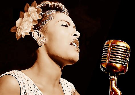 singer billie holiday 3 mixed media by marvin blaine pixels