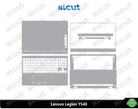Lenovo Legion Y540 Skin Vinyl Cut Template Vectorgi Digital Market