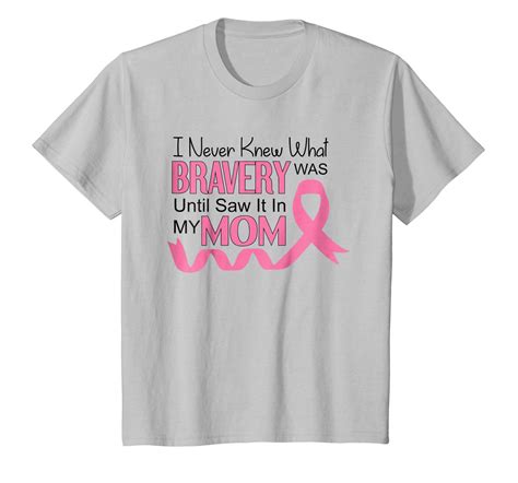 Fight Breast Cancer Women T Shirts Fight Cancer Brave Mom Ln Lntee