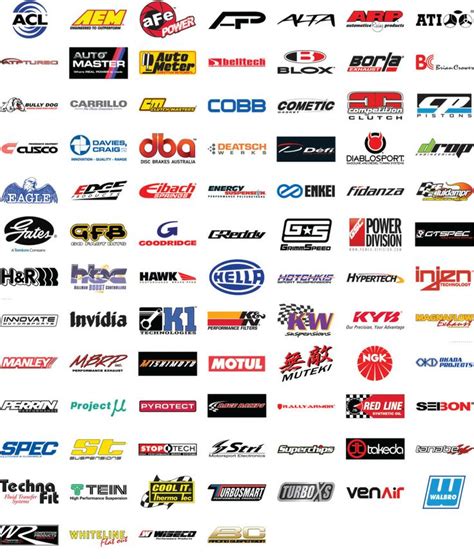 Race Car Brands Logos Maurice Palumbo
