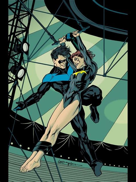 They Will Always Love Each Other Nightwing And Batgirl Nightwing Batgirl
