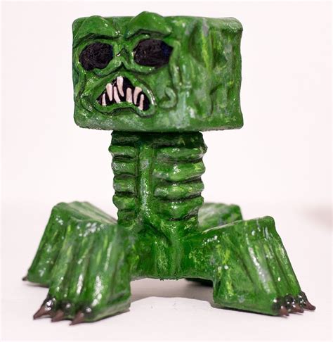Creeper Monster Minecraft Stl 3d Printable Model