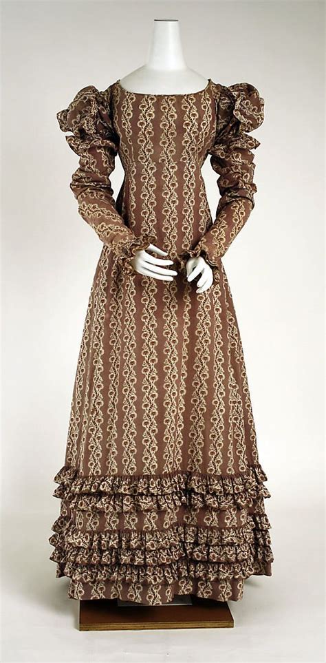 Dress Date Ca 1818 Ladies And Gentlemens Clothing Englandall