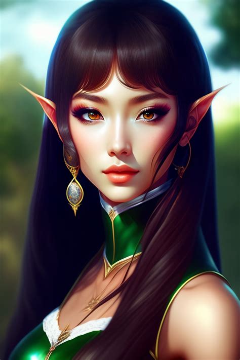 Lexica Anime Stile Elf Female