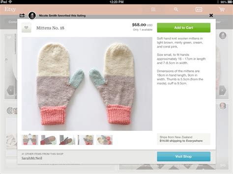 Official Etsy App Debuts On Ipad
