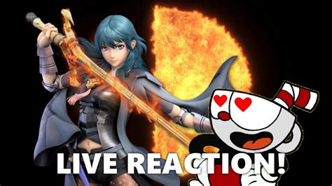 Byleth Cuphead Super Smash Bros Ultimate Direct Reaction