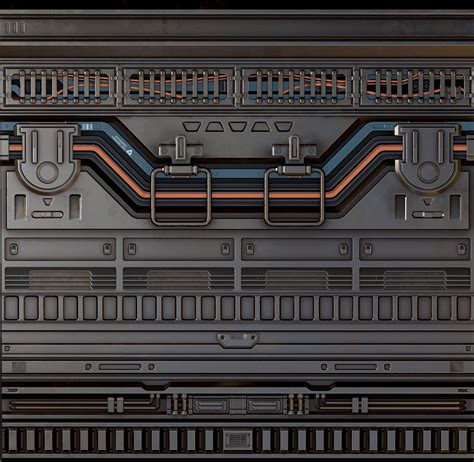 Check out our decorative metal trim selection for the very best in unique or custom, handmade pieces from our shops. ArtStation - trim sheet, Stefan Wacker | Sci fi ...