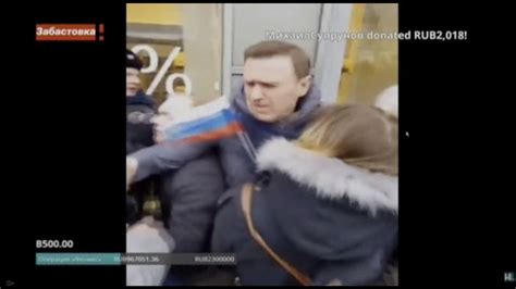 Putin Opponent Alexei Navalny Arrested During Moscow Protests World News Sky News