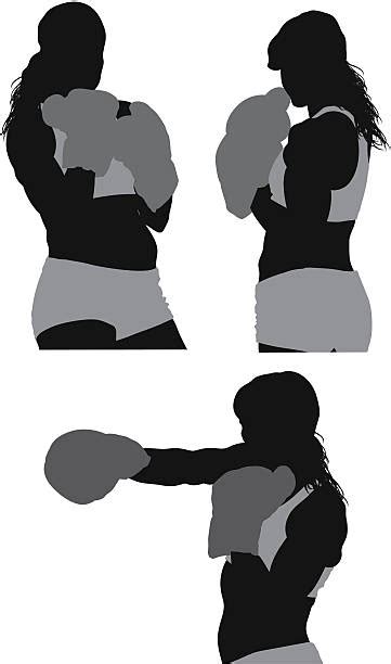 Best Female Boxing Illustrations Royalty Free Vector Graphics And Clip