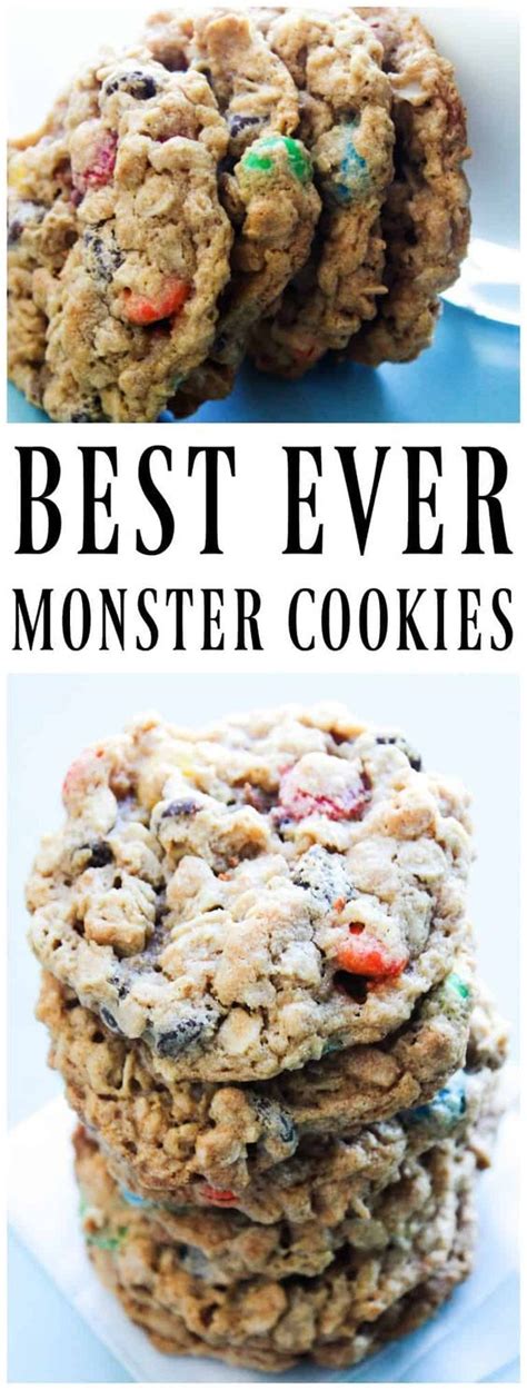 Best Ever Monster Cookies Recipe Home Inspiration And