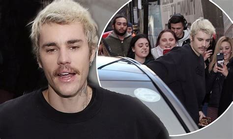 Justin Bieber Is Mobbed By Fans In London Ahead Of Performing An