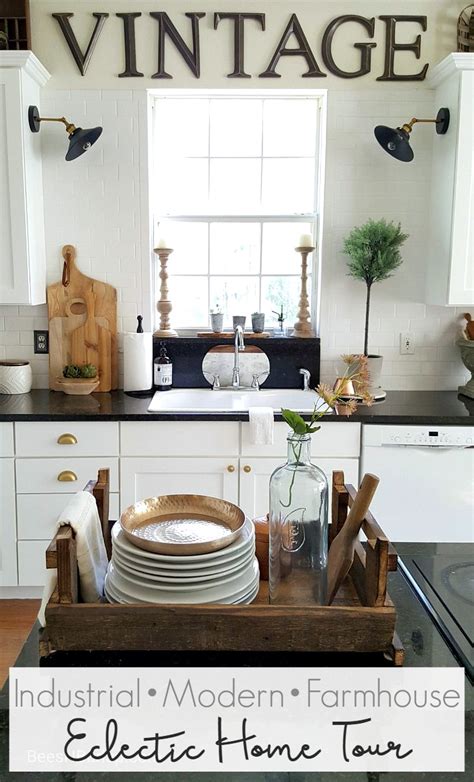 An easy solution to awkward entries | deeplysouthernhome. Eclectic Collected Vintage Modern Home Tour - Fox Hollow ...