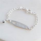 Images of Sterling Silver Identity Bracelet
