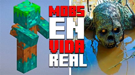 Mobs De Minecraft En La Vida Real 😱 Youtube