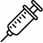 Syringe Clipart Icon Needle Transparent Medical Clip