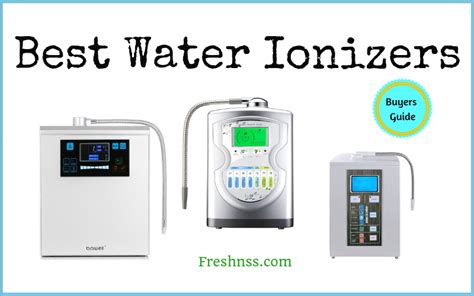 Best Water Ionizers Review 2020 Buyers Guide Alkaline Water Machine