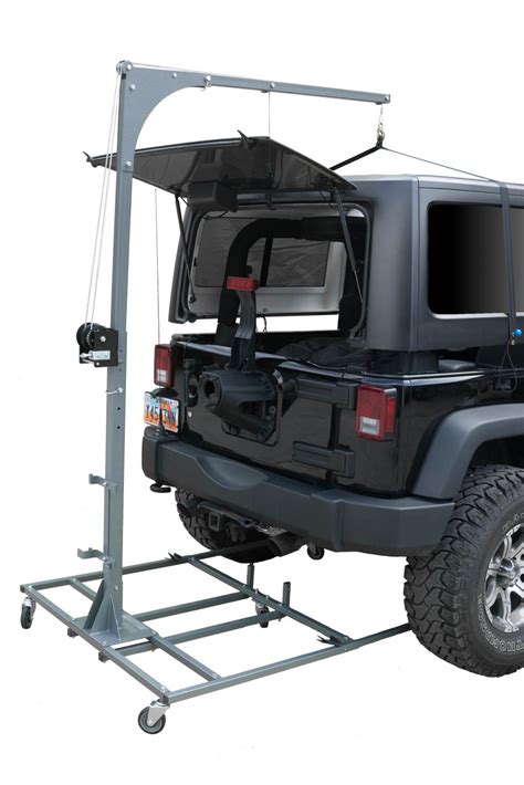 I watched several youtube videos of diy hardtop hoists and the kind you buy and it looks like the straps, hooks, etc. Jeep Roof Hoist & Cheap And Easy Hard Top Hoist - JKowners.com Jeep Wrangler JK Forum This