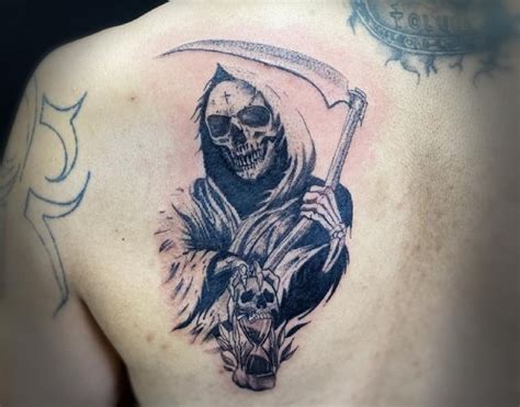 Details More Than 63 Grim Reaper Neck Tattoos Super Hot Incdgdbentre