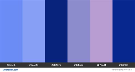 Abstract Fintech Flat Paint Palette Colorswall