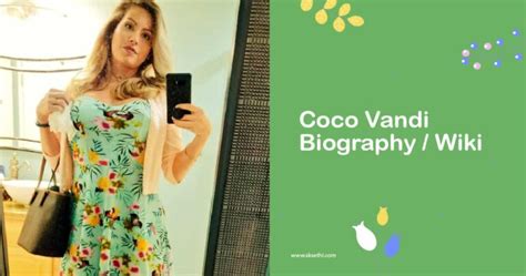 Coco Vandi Biography Wiki Age Career Photos And More