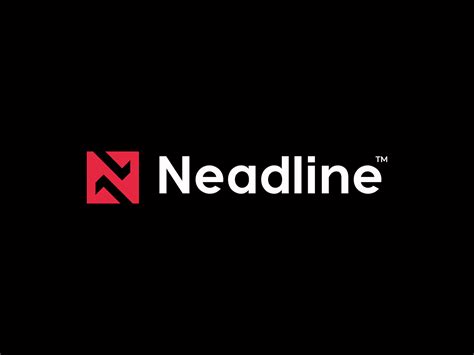 Neadline Logo Design Modern N Letter Logo On Behance