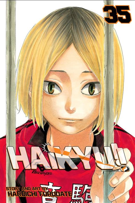 Haikyuu Manga Volume 35 Cover Haruichi Furudate Haikyuu Manga Haikyu
