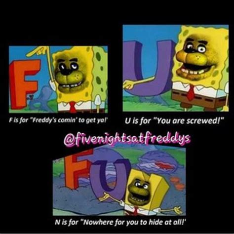Spongebob Five Nights At Freddys Know Your Meme Images