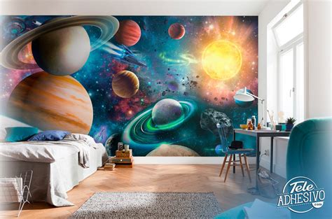 Wall Mural Planets In Space