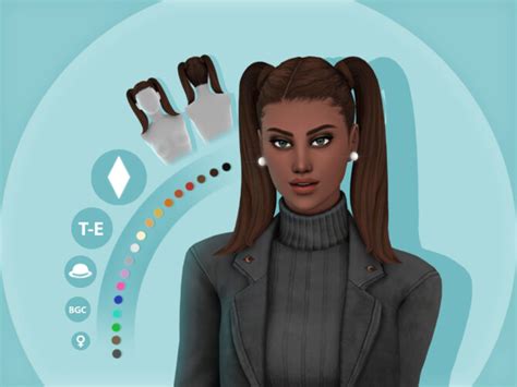 Asia Maxis Match Hairstyle By Simcelebrity00 At Tsr Sims 4 Updates