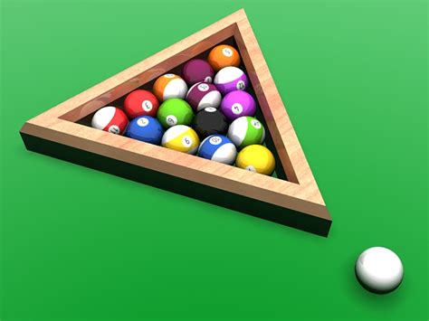 Billiard Pool Ball Set 3d Model Download 3ds Max Files Cadnav