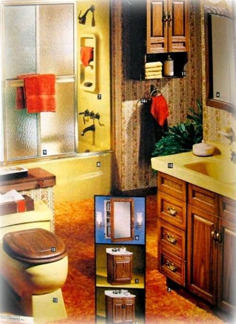 Kitchen cabinets are the most expensive furniture of the kitchen and it is going to be very costly if you purchase the new cabinets for your kitchen. Bathroom, Sears catalog, 1970s | Vintage interior, Vintage ...