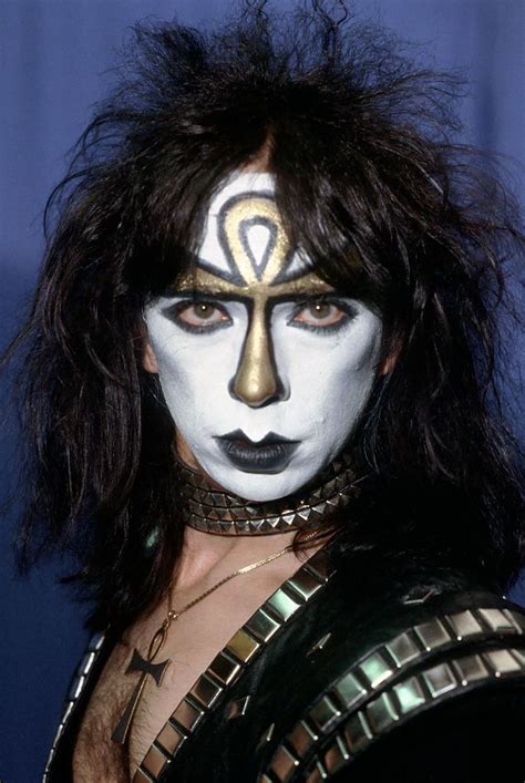 CIRCA Guitarist Vinnie Vincent Of The Rock And Roll Band Kiss Poses For A Portrait In