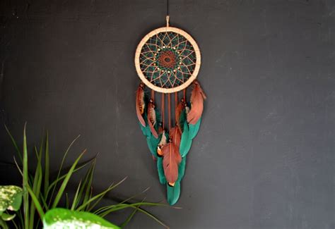 Native American Dreamcatcher Authentic Dream Catcher Boho Etsy