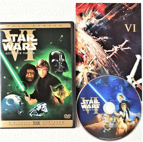 Star Wars Vi Return Of The Jedi Full Screen Edition Amazonca Dvd