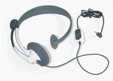 360 Wired Headset Original Xbox 360 Mic Hd Png Download Kindpng