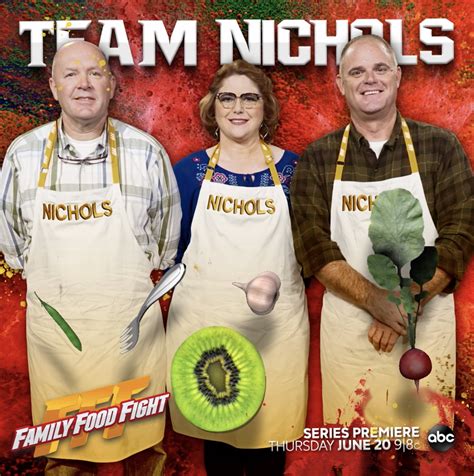 When a new book is released, there is a gentle fight at our house over who gets to read it first. #TeamNichols | Family Food Fight | Food fight, Series premiere, Abc