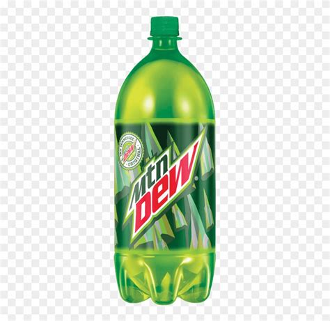 Mountain Dew Clipart Liter Soda 2 Liter Mtn Dew Hd Png