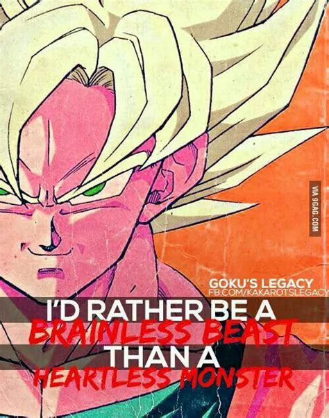 A Quote From Goku When He Was Fighting Frieza On Namek Goku I Love