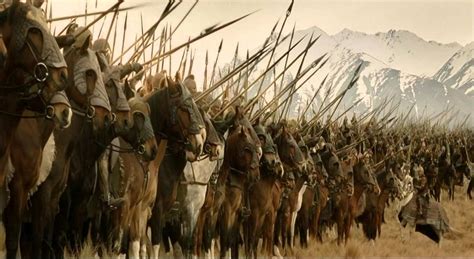 Lord Of The Rings War Of The Rohirrim - The Ride of the Rohirrim in The Lord of the Rings: The Return of the King