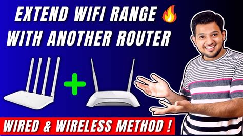 How To Extend Wifi Range With Another Router Connect Two Routers