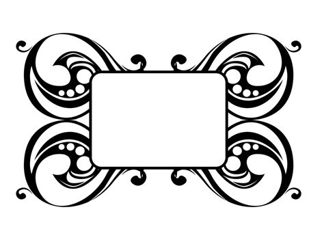 Aesthetic Frame Design With Square Shape 14220544 Png